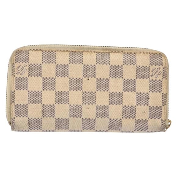 LOUIS VUITTON Damier Azur Zippy Wallet Long Wallet N60019 LV Auth 130796 - Picture 3 of 14